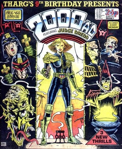 2000 AD #468-Near Mint (9.2 - 9.8)