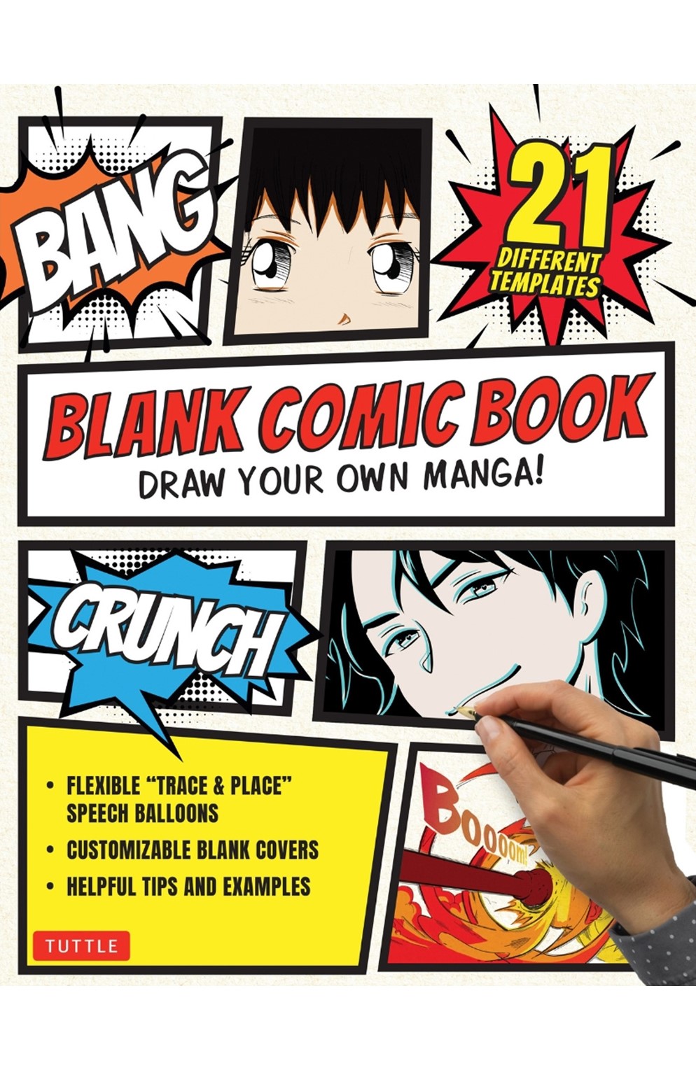 Blank Comic Book - Draw Your Own Manga