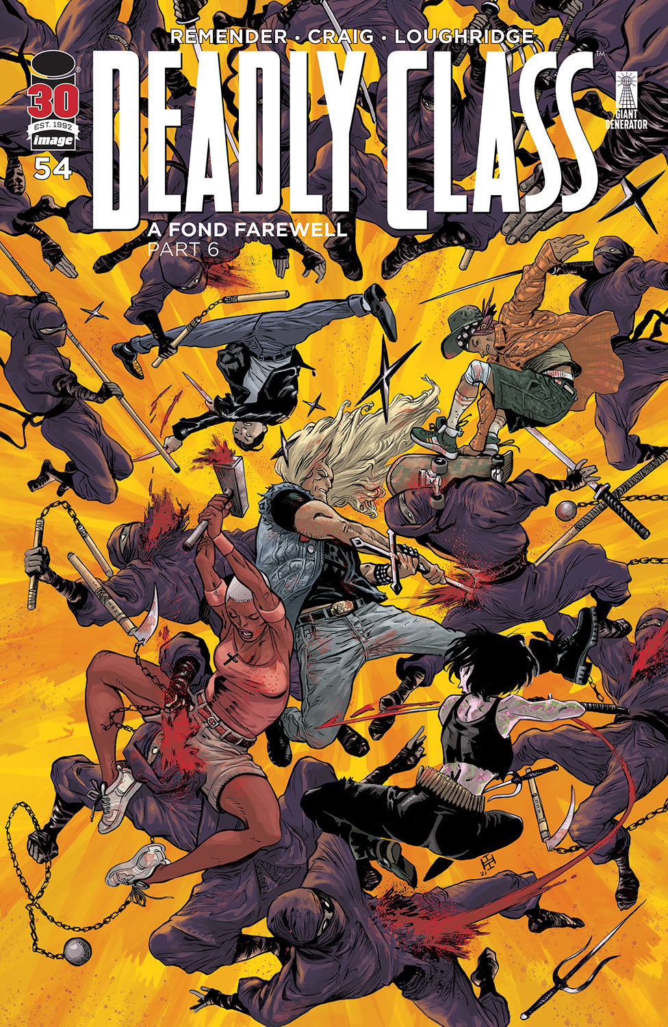 Deadly Class #54 Cover B Fiumara (Mature)