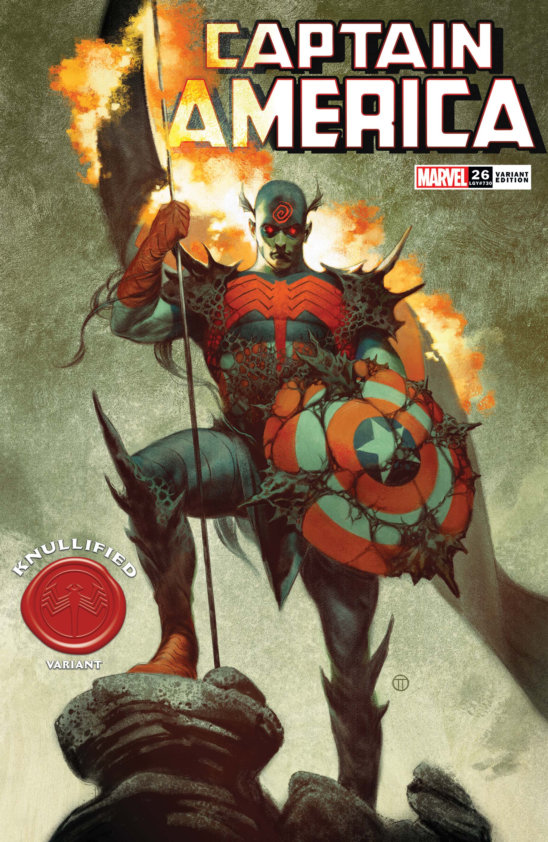 Captain America #26 Tedesco Knullified Variant (2018)