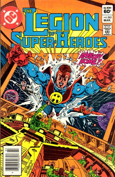 The Legion of Super-Heroes #285 [Newsstand]