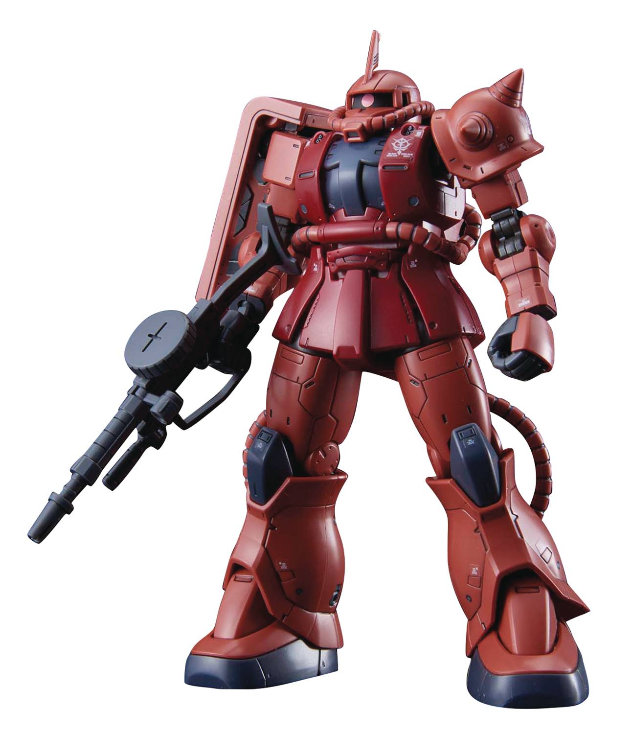 Gundam Origin Ms-06s Zaku II Char Red Comet Hg 1/144 Model Kit