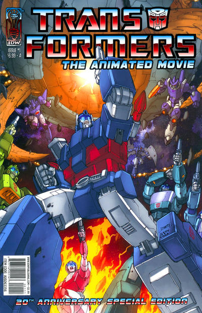 The Transformers: The Animated Movie #1 [Cover A]-Very Fine (7.5 – 9)