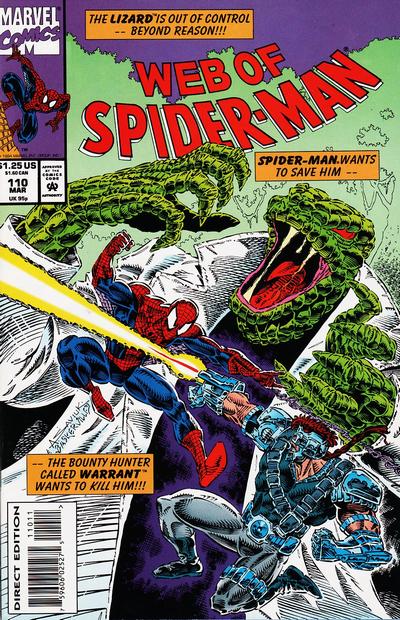 Web of Spider-Man #110 [Direct Edition]-Very Fine