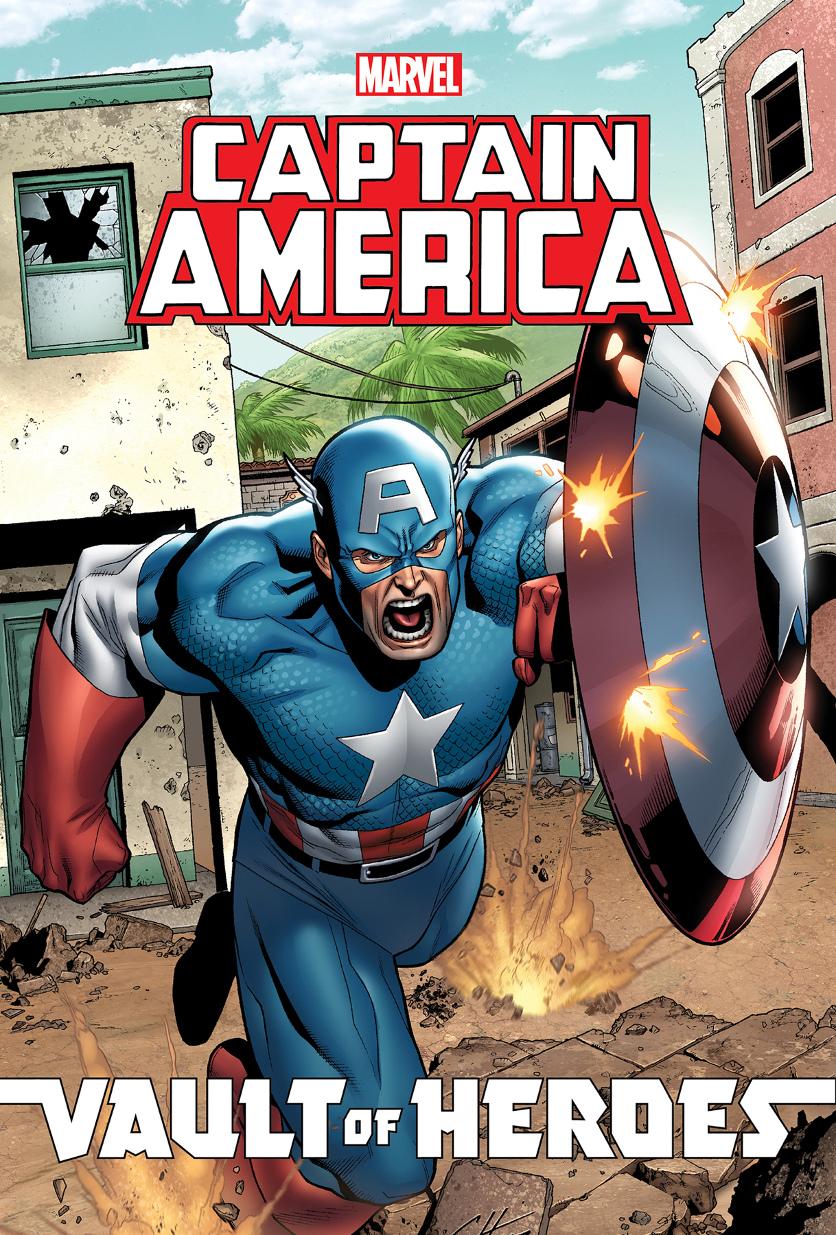 Marvel Vault of Heroes Captain America Graphic Novel