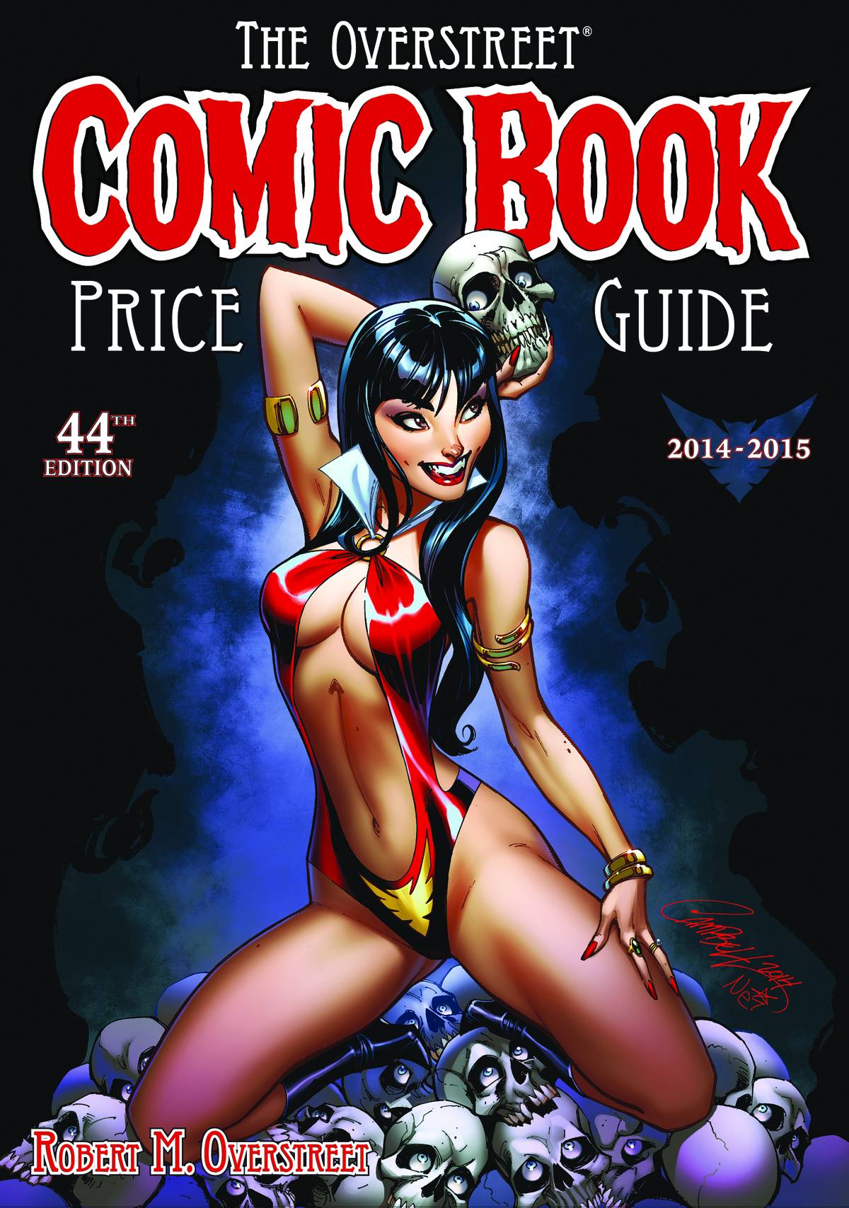 Overstreet Comic Book Price Guide Volume 44 Vampirella Cover