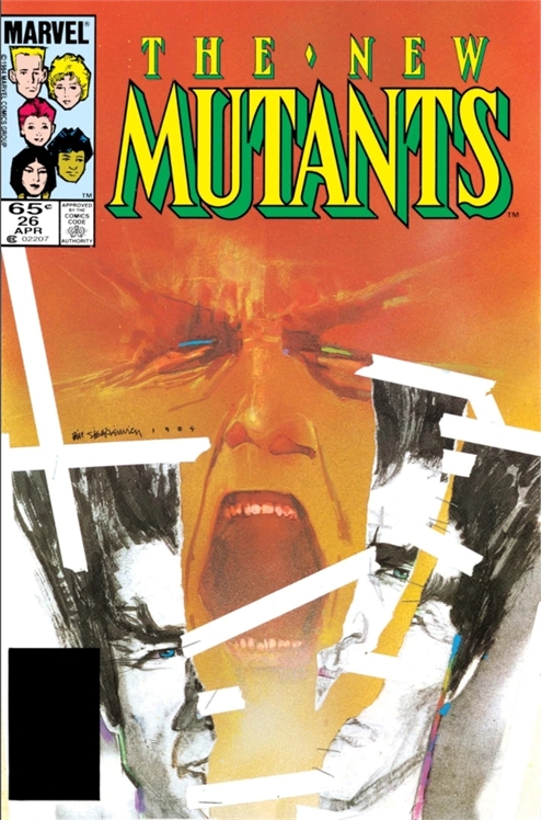 The New Mutants Volume 1 #26 Newsstand Edition