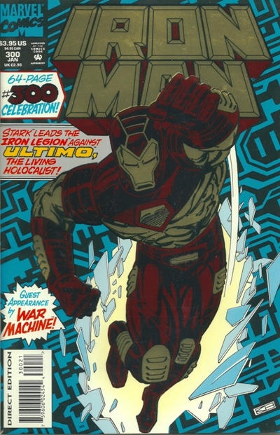 Iron Man #300 [Direct Edition Enhanced]