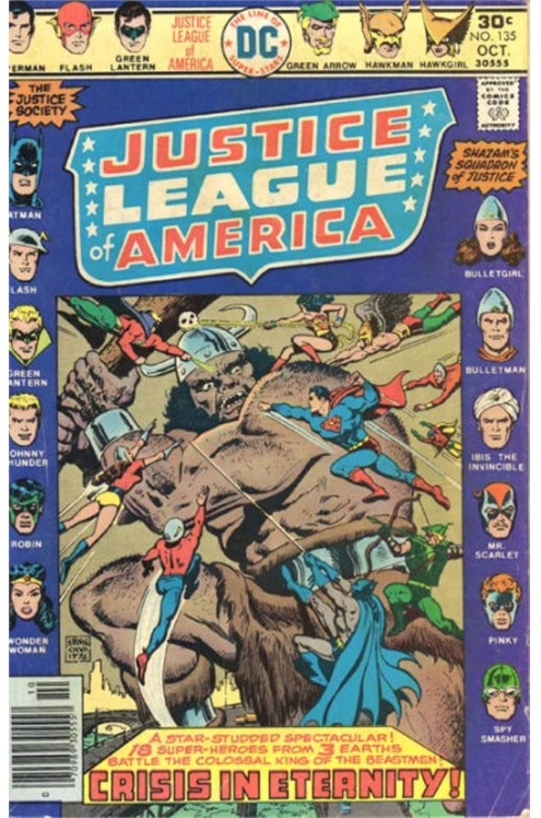 Justice League of America Volume 1 #135 Newsstand Edition