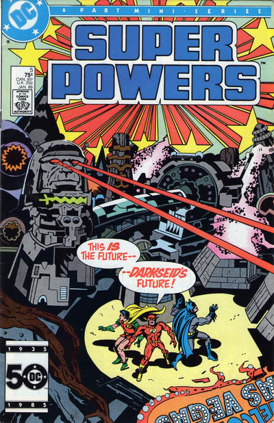 Super Powers #5 [Direct](1985)-Very Fine (7.5 – 9)