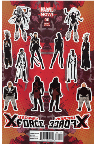 Uncanny X-Force #1 (Anka Design Variant) (2013)