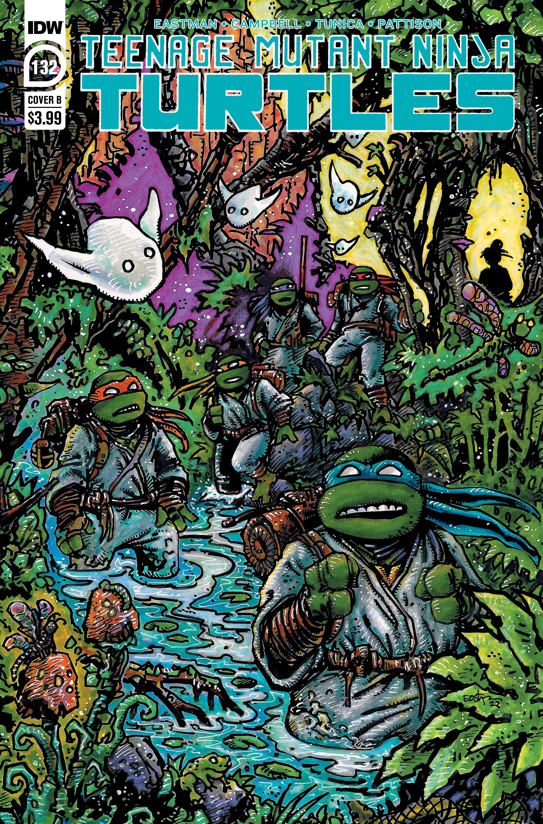 Teenage Mutant Ninja Turtles Ongoing #132 Cover B Eastman (2011)