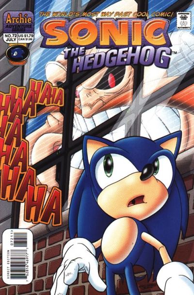 Sonic The Hedgehog #72 - Fn/Vf