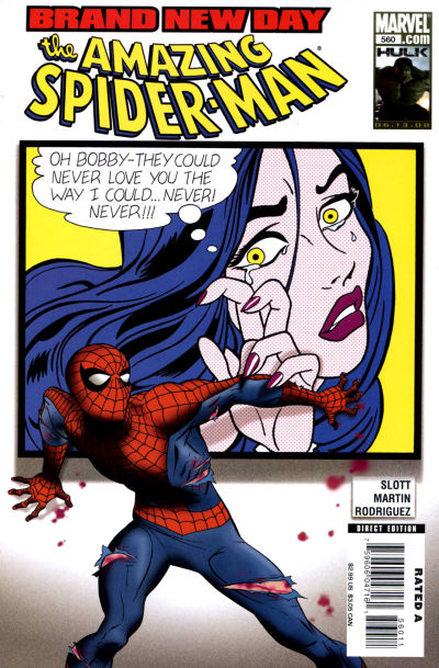 The Amazing Spider-Man #560 [Direct Edition] - Vf- 