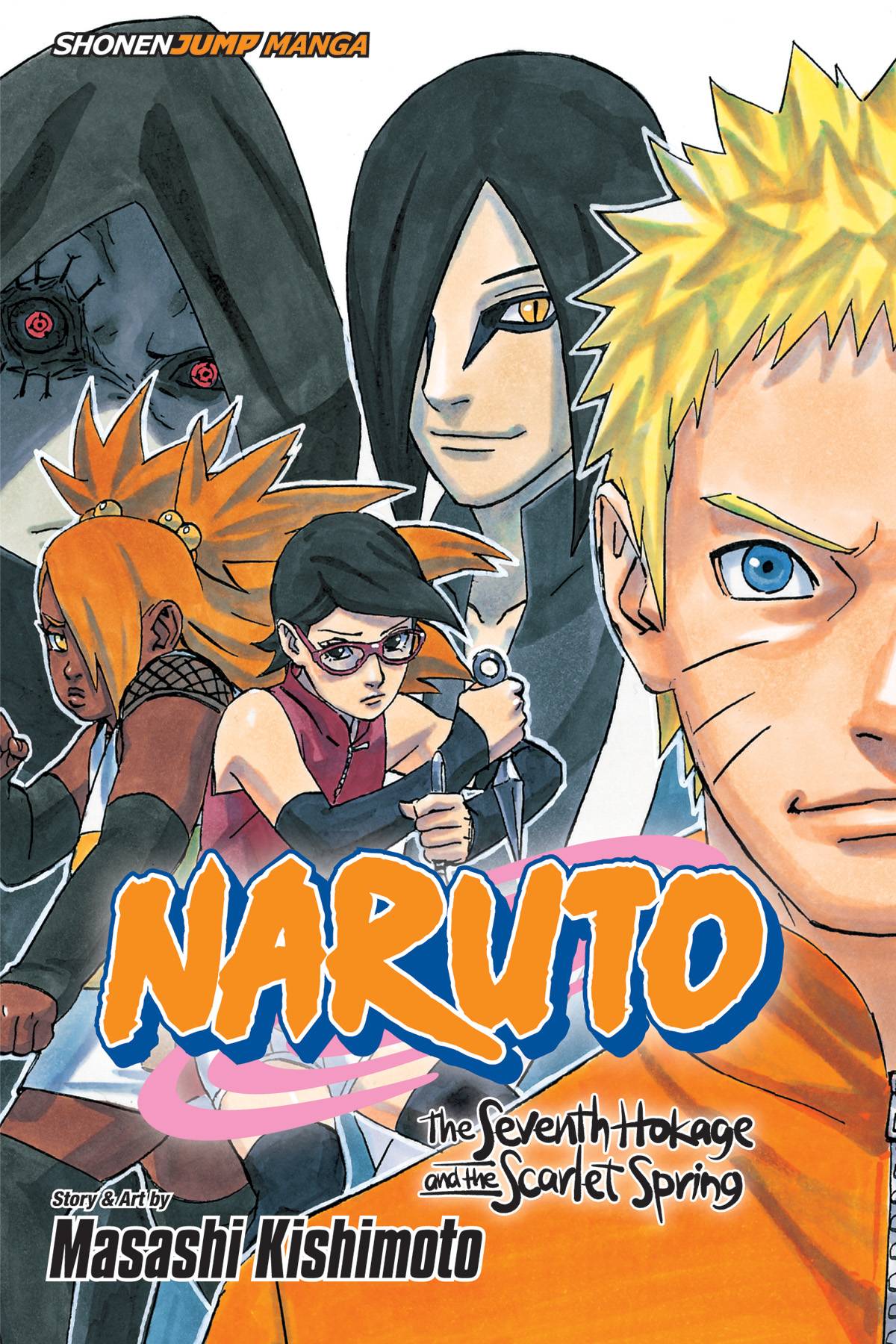Naruto Seventh Hokage Scarlet Spring Graphic Novel