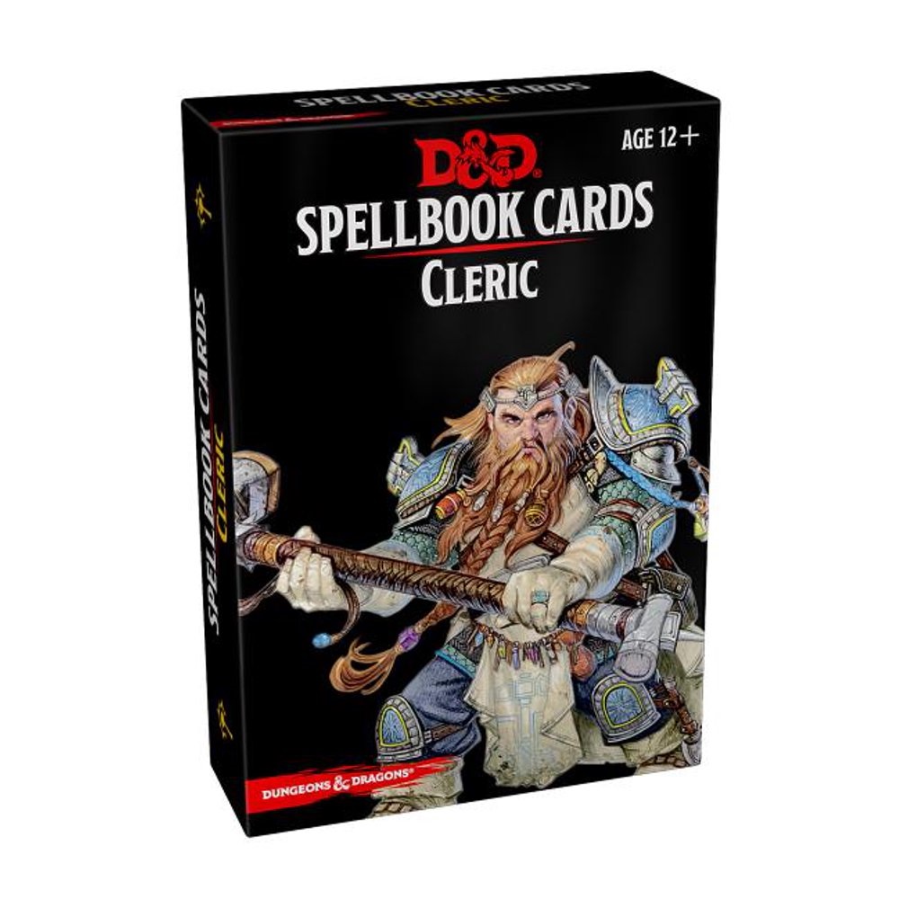 Dungeons & Dragons RPG: Spellbook Cards - Cleric (149 Cards)