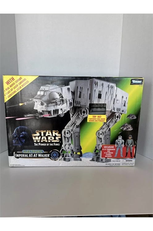 Star Wars Power of The Force At-At Walker With Box Pre-Owned