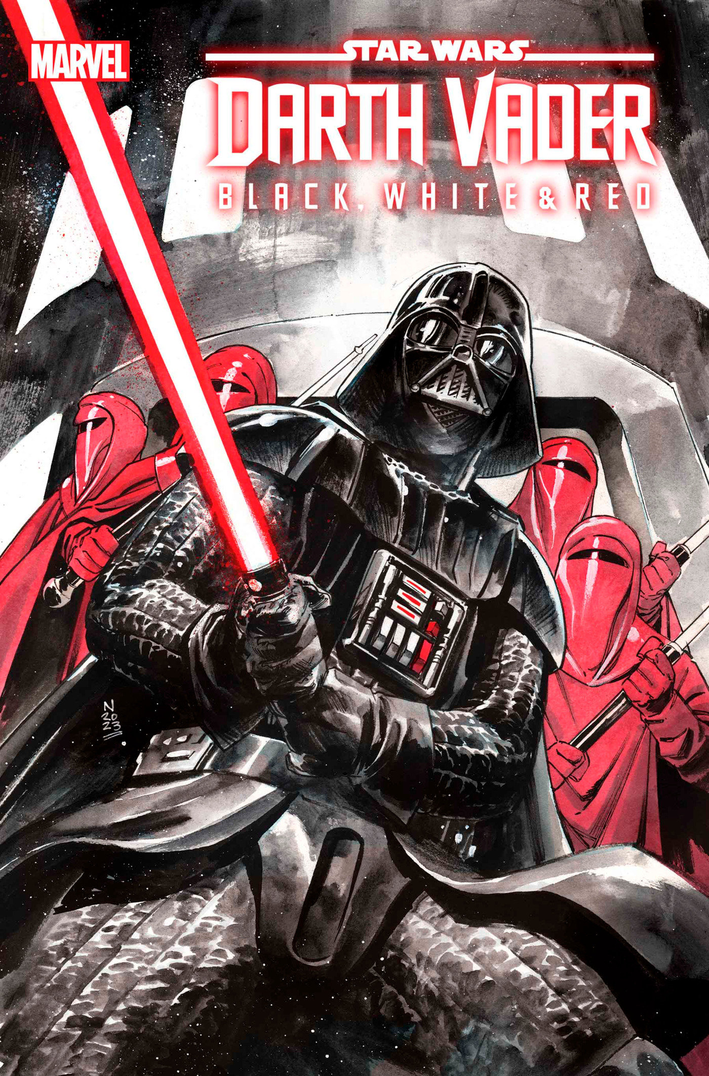 Star Wars: Darth Vader - Black, White & Red #3 1 for 25 Incentive Nic Klein Variant