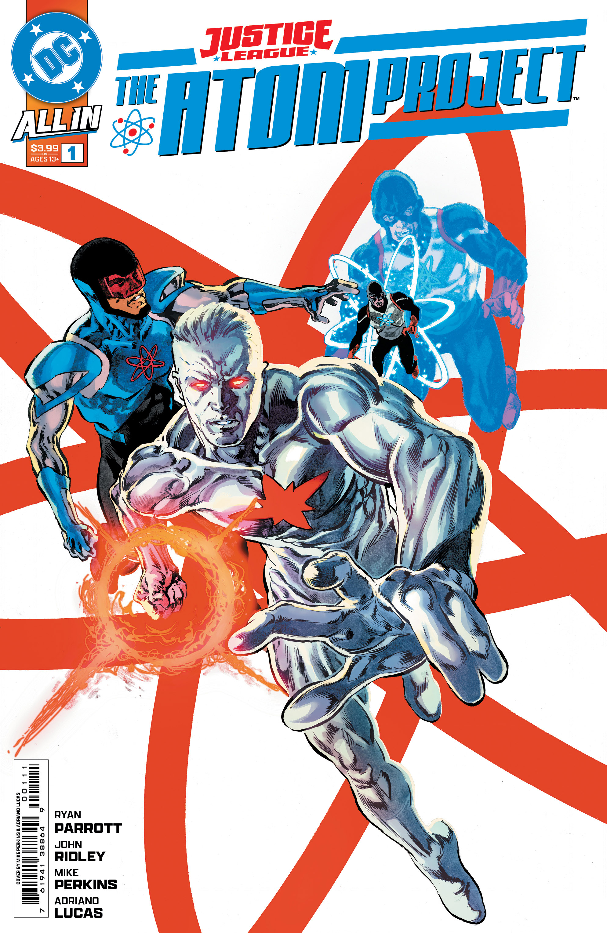 Justice League The Atom Project #1 Cover A Mike Perkins (Of 6)