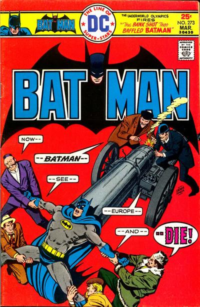 Batman #273-Very Good (3.5 – 5)