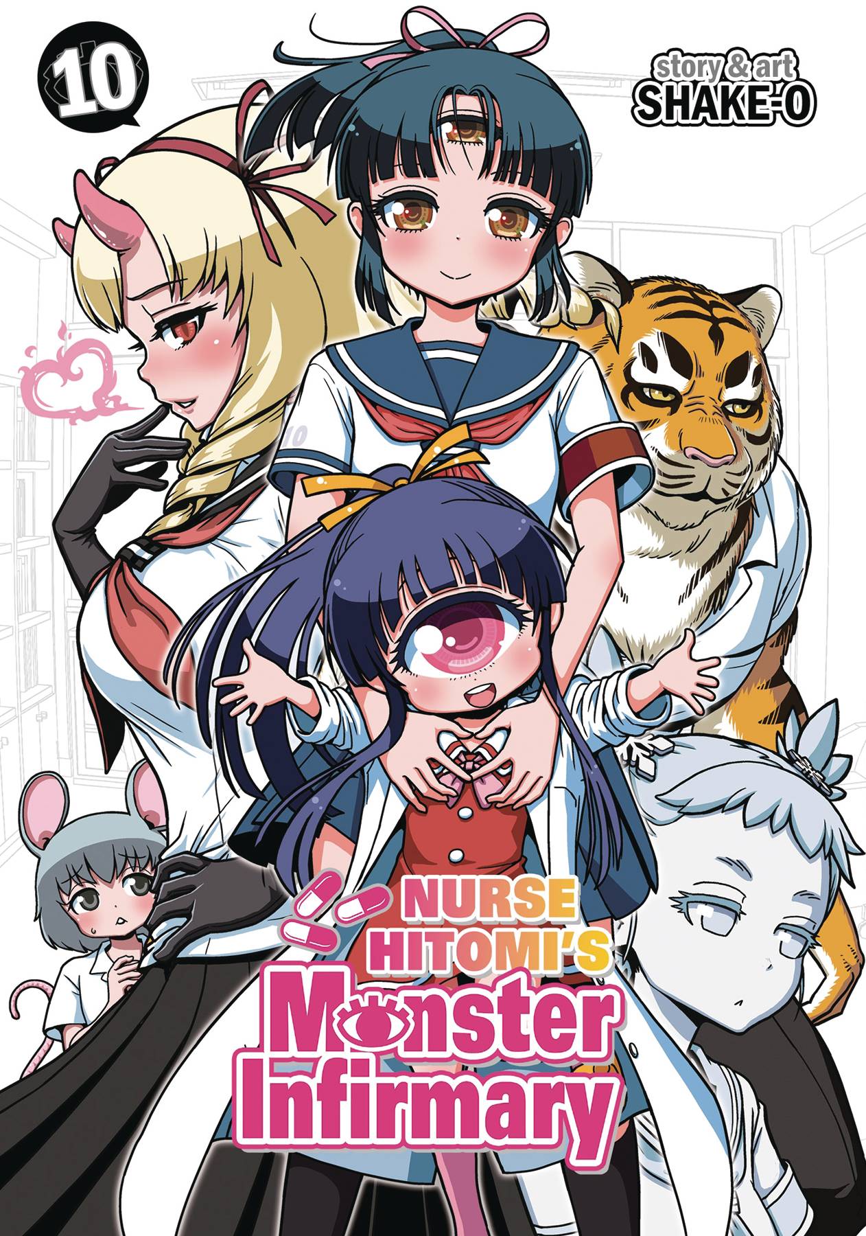 Nurse Hitomis Monster Infirmary Manga Volume 10 (Mature)