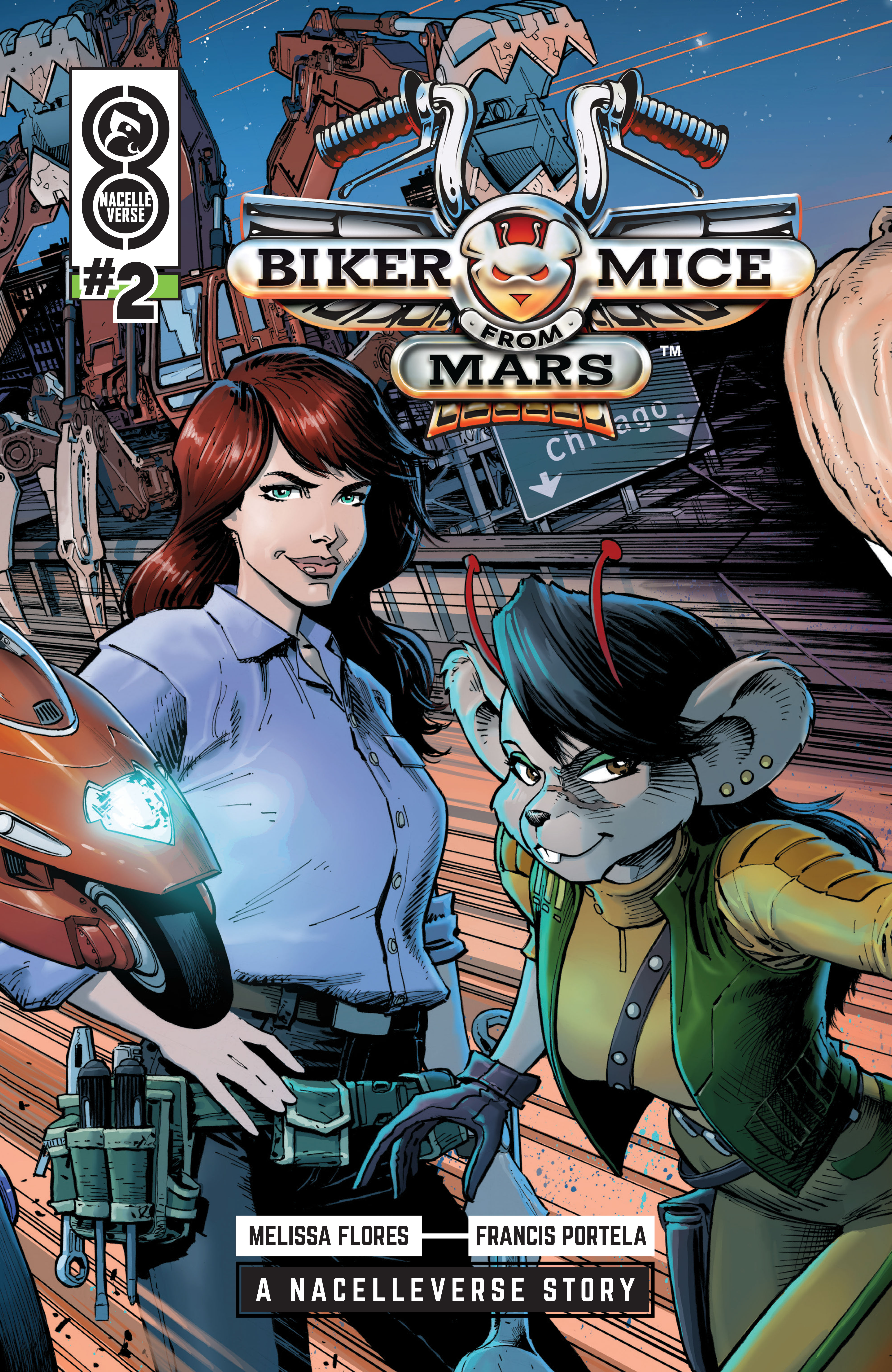 Biker Mice from Mars #2 Cover A Dustin Weaver (Of 3)