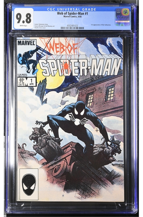 Web of Spider-Man #1 Cgc 9.8