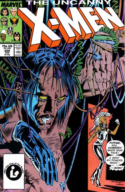 The Uncanny X-Men #220 [Direct]-Fine (5.5 – 7)