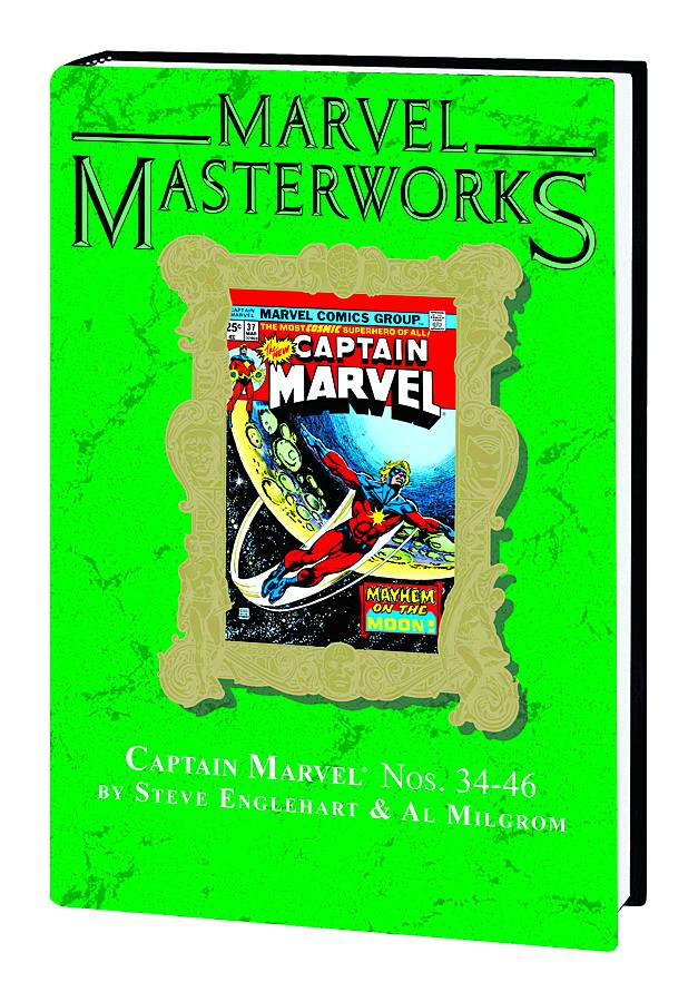 Marvel Masterworks Captain Marvel Hardcover Volume 4 Direct Market Edition Edition 173