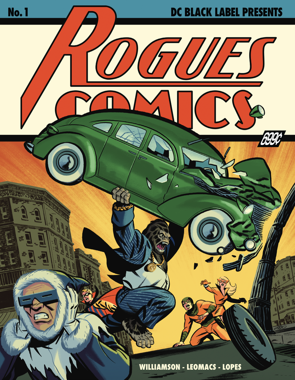 Rogues #1 Cover C Incentive 1 for 25 Michael Cho Variant (Mature) (Of 4)