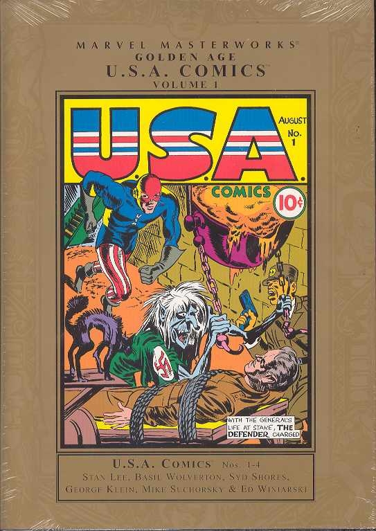 Marvel Masterworks Golden Age USA Comics Hardcover Volume 1 New Edition