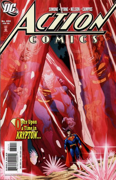 Action Comics #834 [Direct Sales]-Very Fine (7.5 – 9)