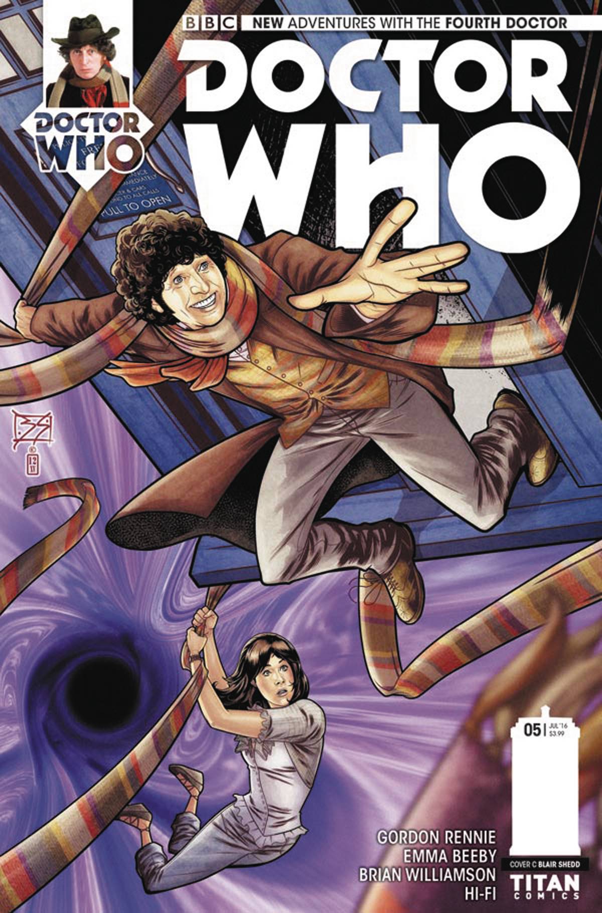 Doctor Who 4th #5 Cover C Shedd