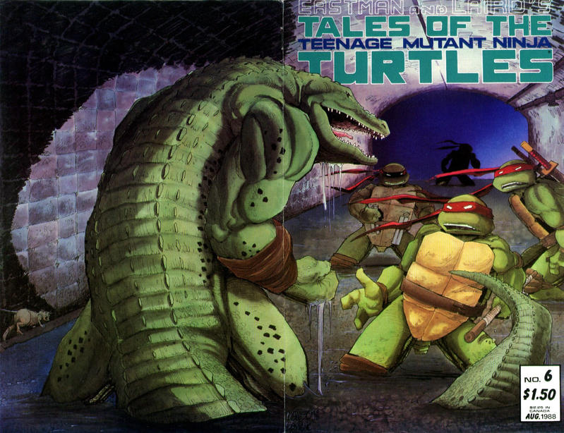 Tales of The Teenage Mutant Ninja Turtles #6-Very Good (3.5 – 5) [First App. of Leatherhead]