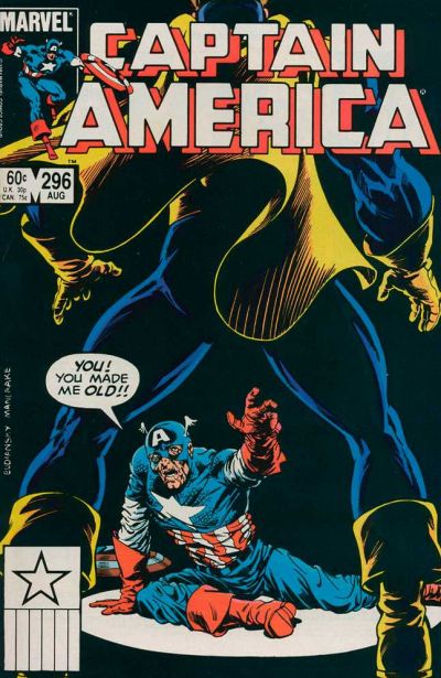 Captain America #296 [Direct]-Fine (5.5 – 7)