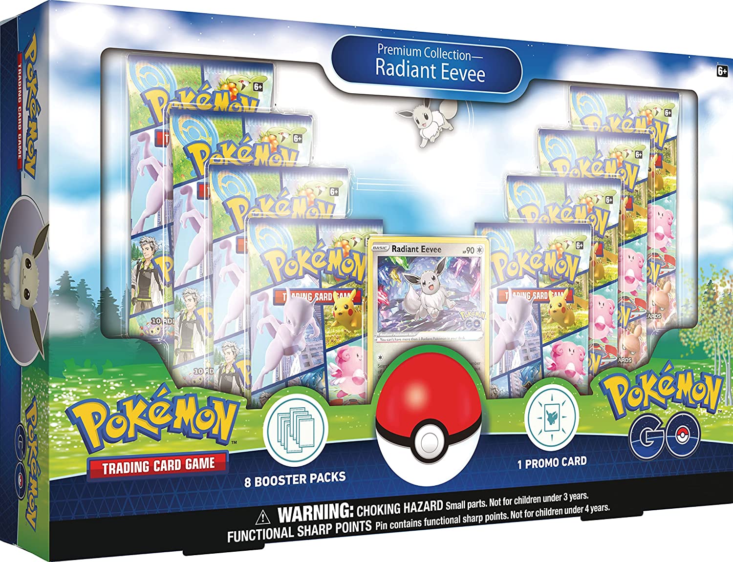 mineral ornamento Solicitud Buy Pokémon TCG Pokémon Go Premium Collection Radiant Eevee | Big Bang Toys  Comics Games