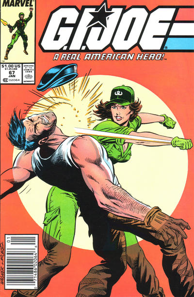 G.I. Joe, A Real American Hero #67 [Newsstand]-Good (1.8 – 3)