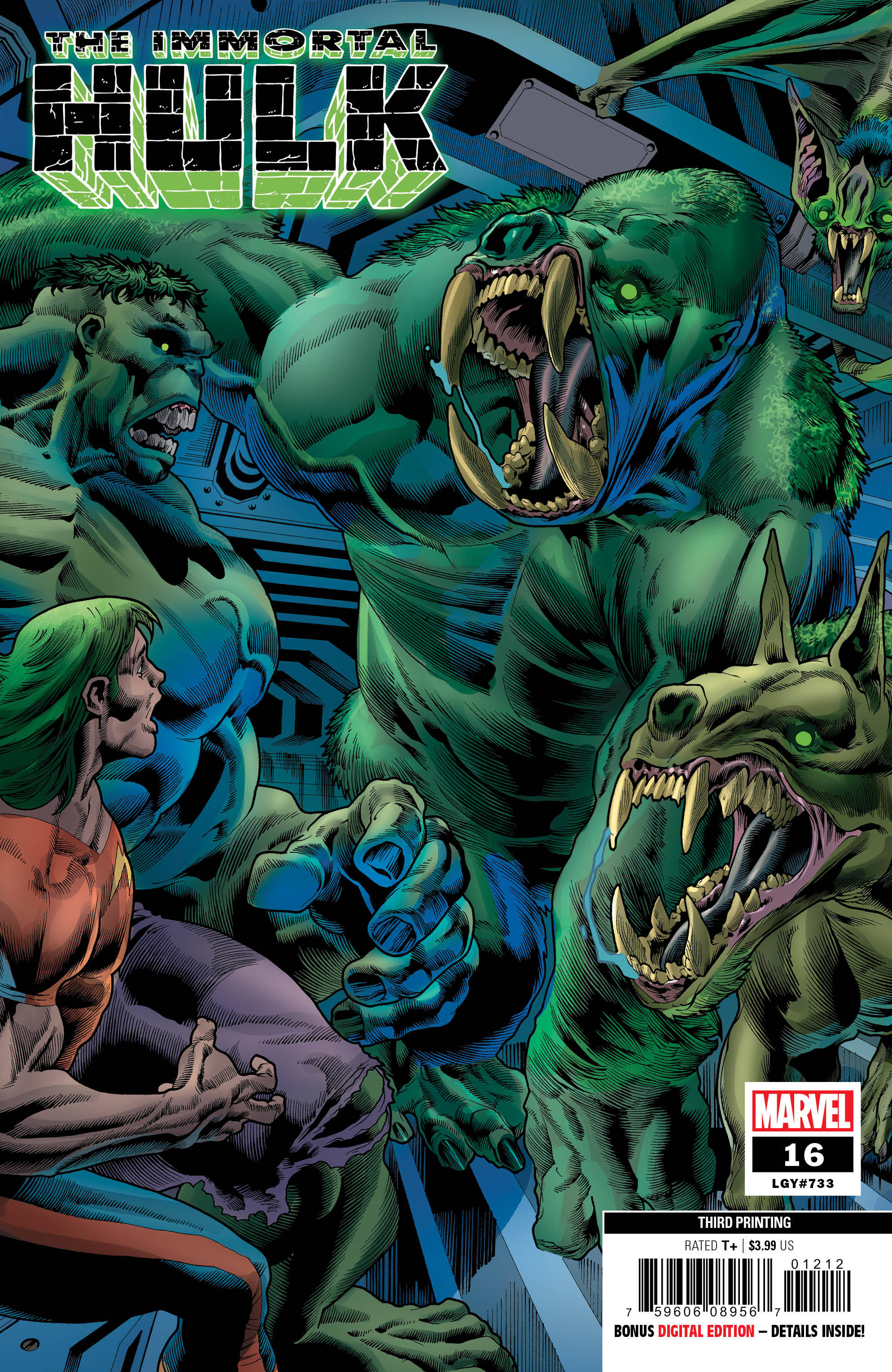 Immortal Hulk #16 3rd Printing Bennett Variant (2018)
