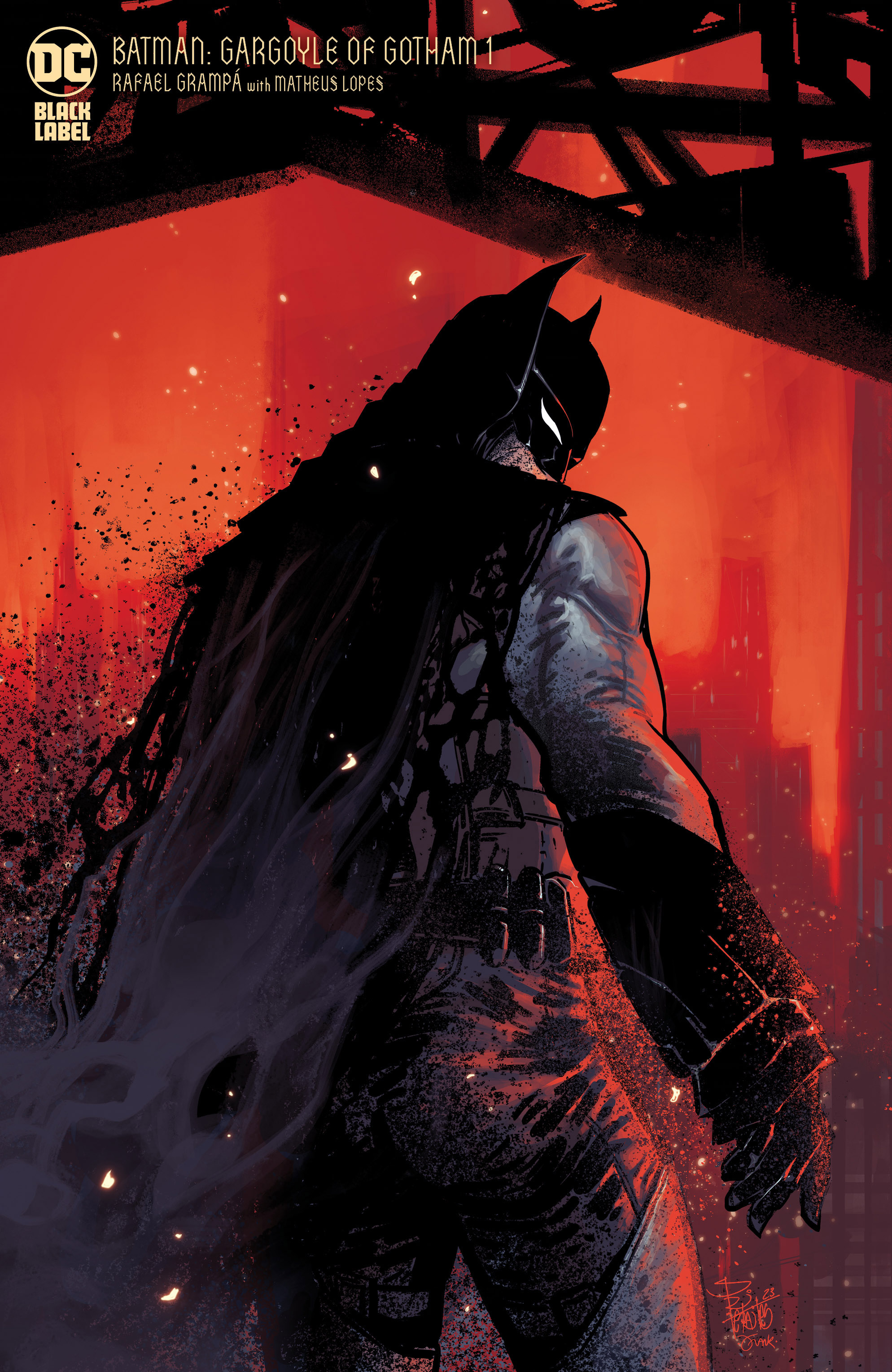 Batman Gargoyle of Gotham #1 Cover F 1 For 50 Incentive Priscilla Petraites Variant (Mature) (Of 4)