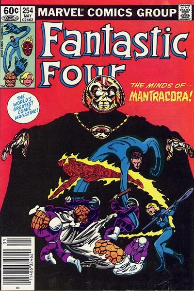 Fantastic Four #254 [Newsstand] - Fn/Vf