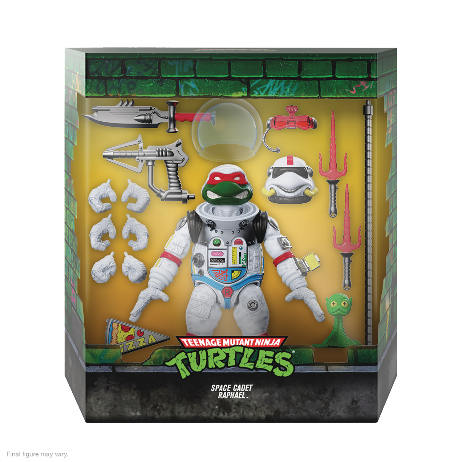 Teenage Mutant Ninja Turtles Ultimates W8 Raphel The Space Cadet Action Figure