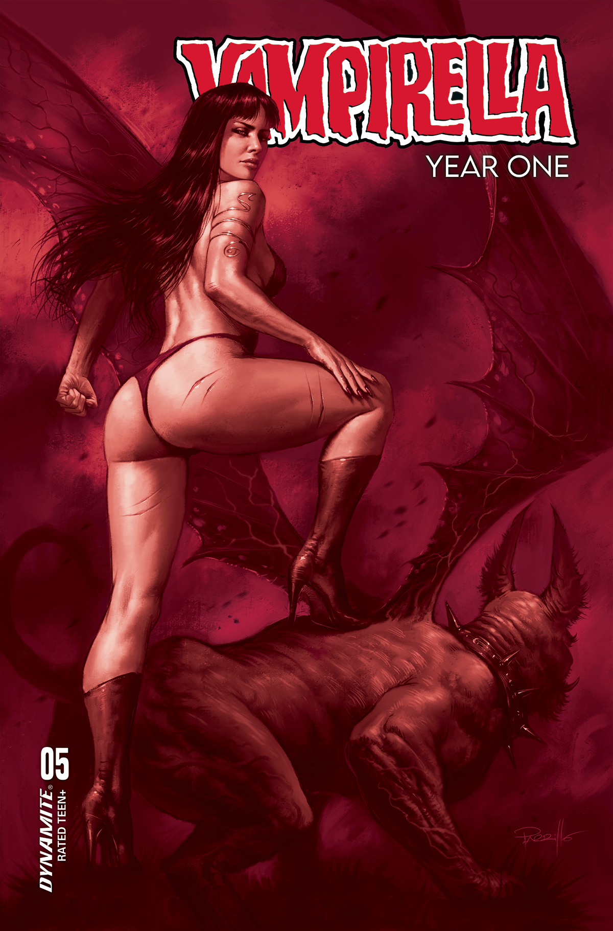 Vampirella Year One #5 Cover H 1 for 20 Incentive Parrillo Tint