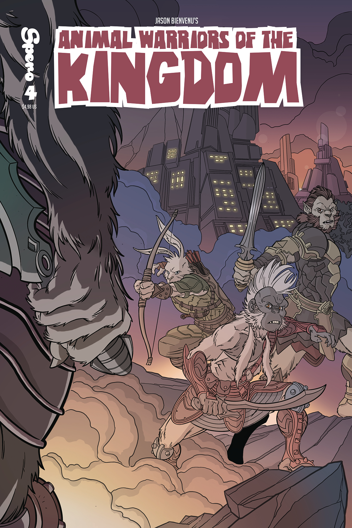 Animal Warriors of the Kingdom #4 Cover A Prastha (Of 5)