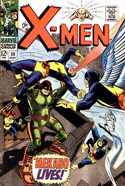 The X-Men #36 (1963)- Vg/Fn 5.0