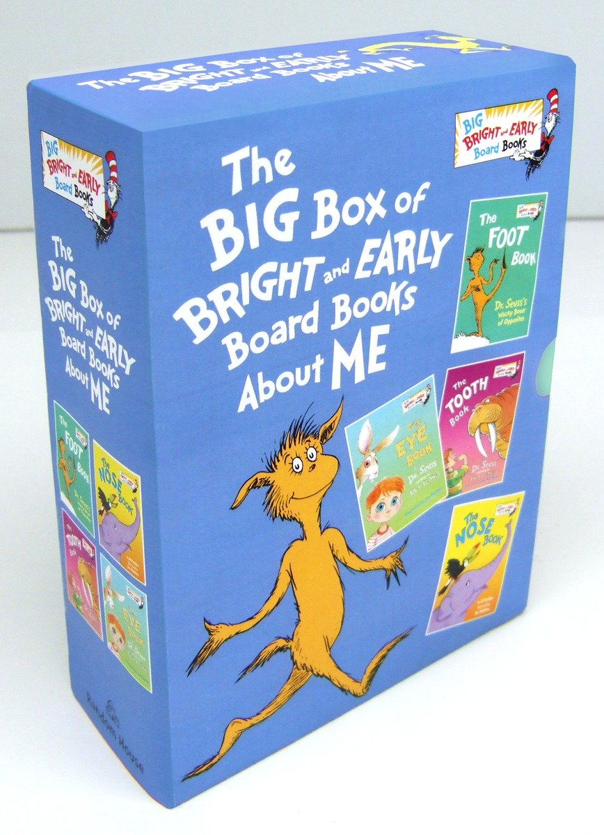 The Big Box of Bright And Early Board Books About Me By Dr. Seuss