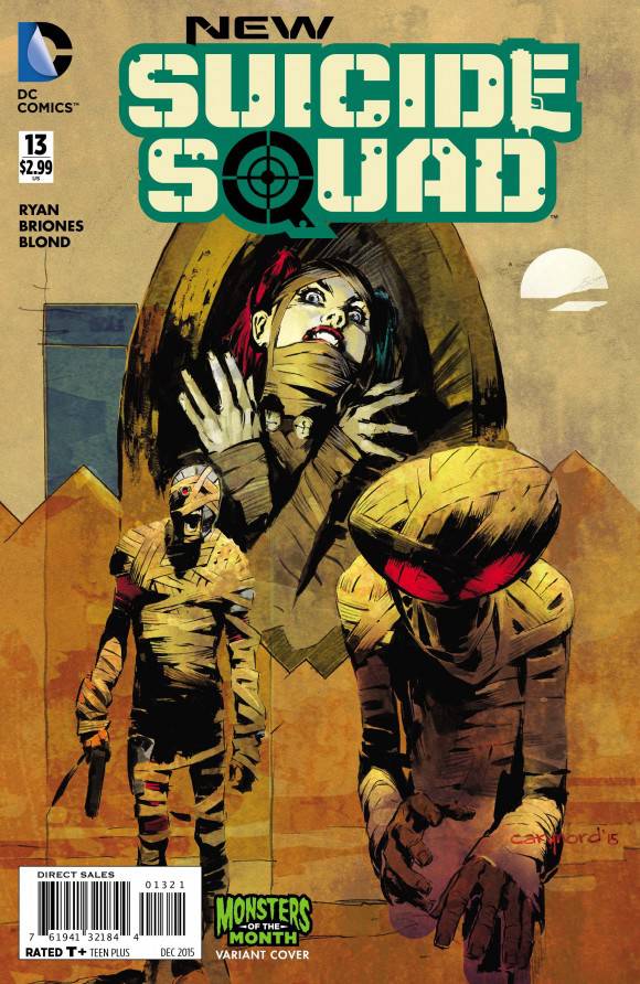 New Suicide Squad #13 Monsters Variant Edition (2014)