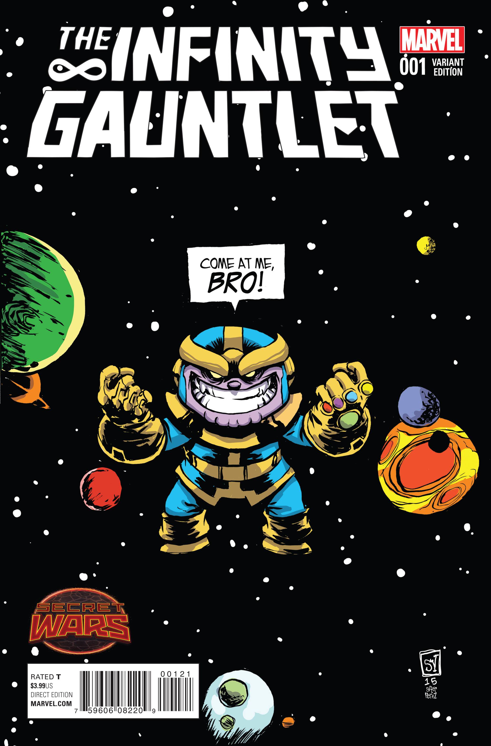 Infinity Gauntlet #1 (Young Variant) (2015)