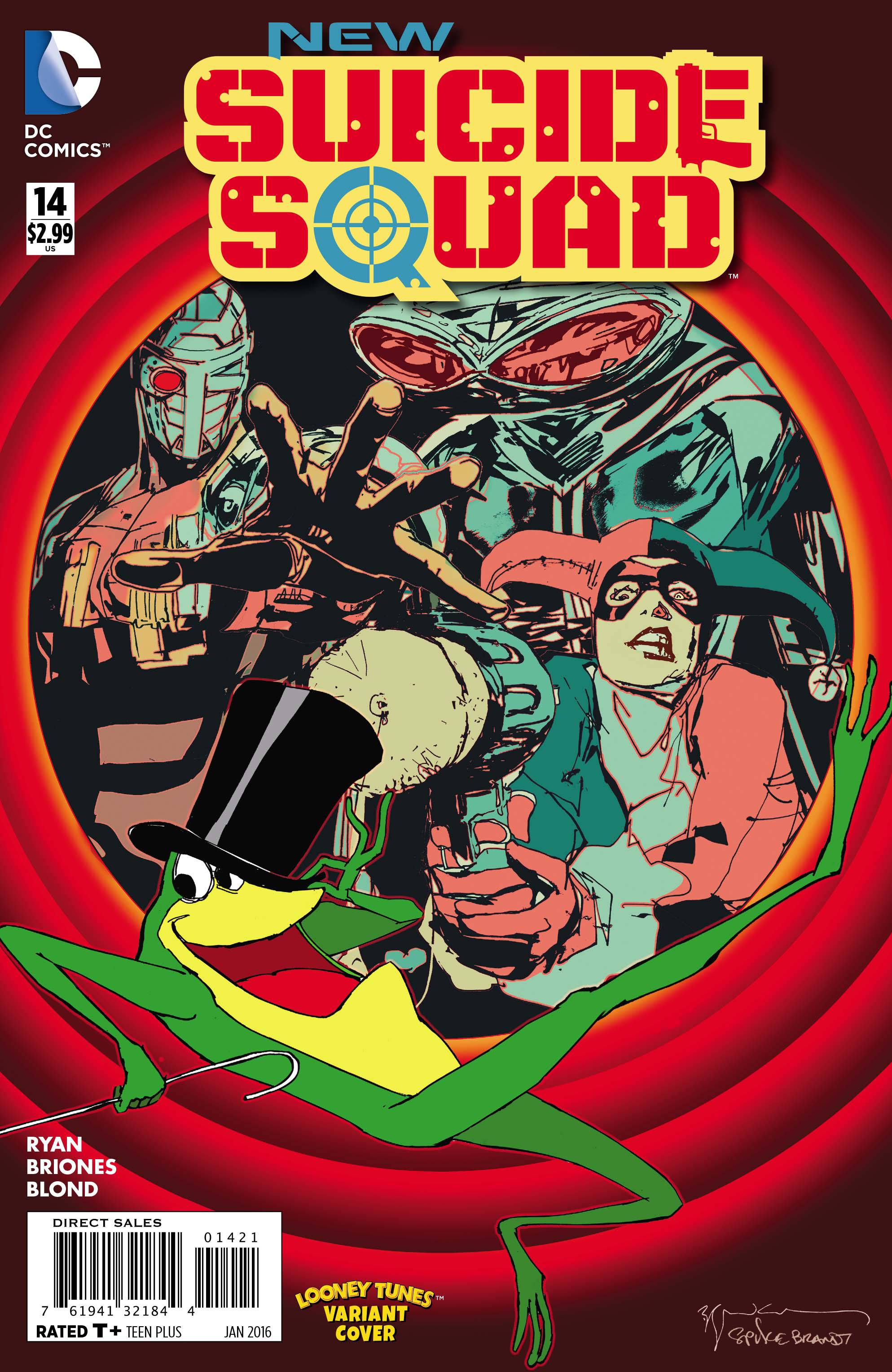 New Suicide Squad #14 Looney Tunes Variant Edition (2014)
