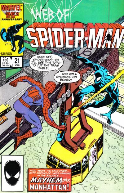 Web of Spider-Man #21 [Direct]-Very Good (3.5 – 5)