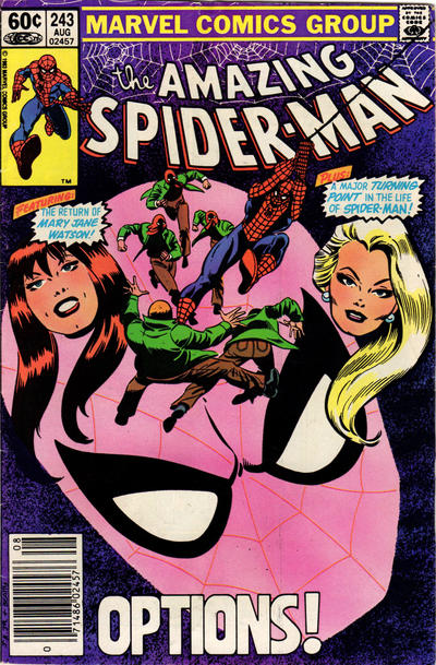 The Amazing Spider-Man #243 [Newsstand]-Very Good